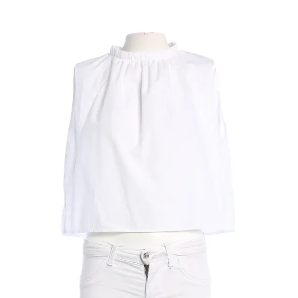 Top, in White, Cotton, Drykorn
