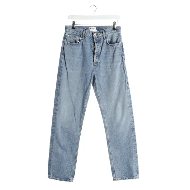 Jeans straight fit, in Blu, Cotone, Agolde