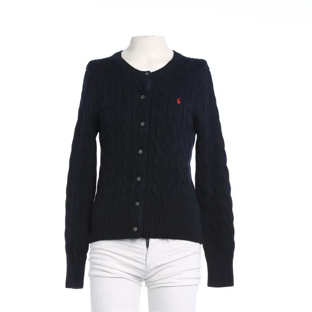 Cardigan, in Navy, Cotton, Polo Ralph Lauren