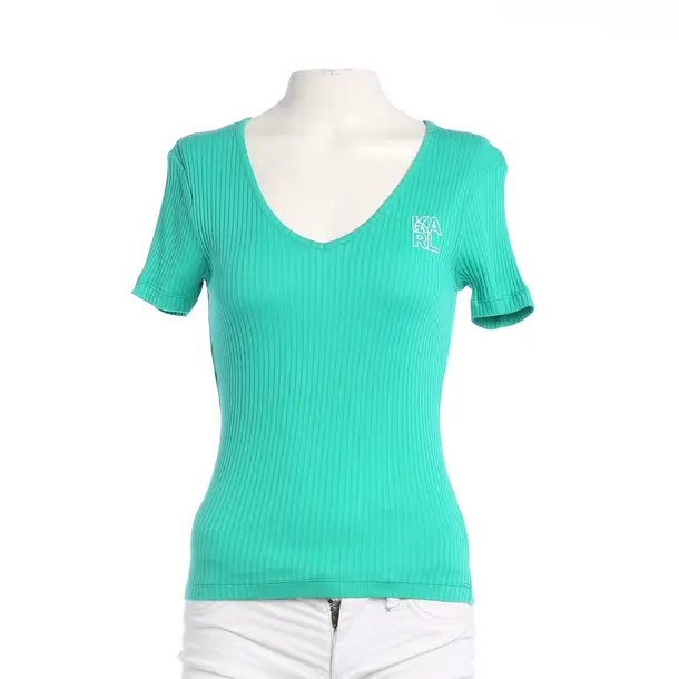 Camicia, in Verde, Cotone, Karl Lagerfeld