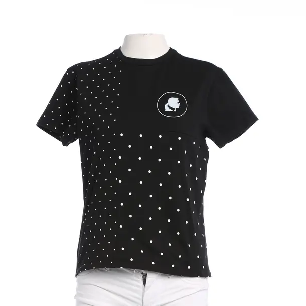 Camicia, in Nero, Cotone, Karl Lagerfeld