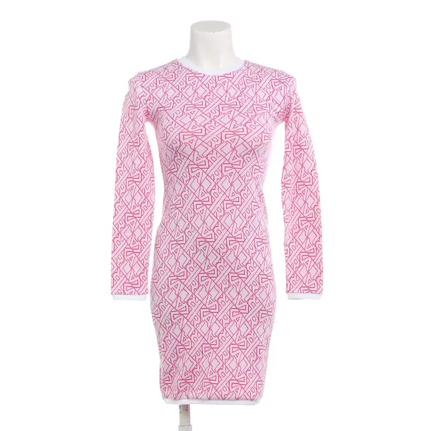 Dress, in White, Cotton, Karl Lagerfeld