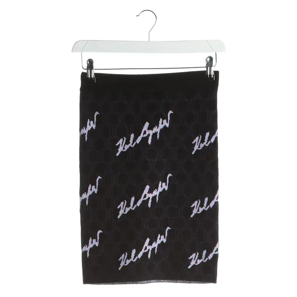 Gonna, in Nero, Viscosa, Karl Lagerfeld