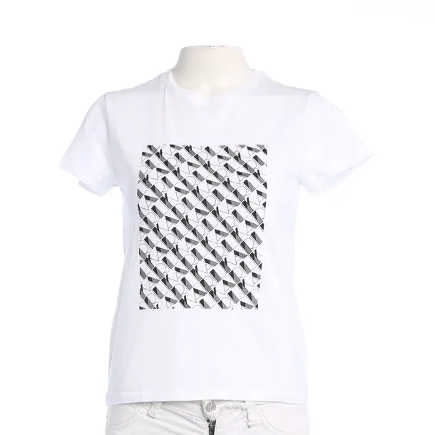 Camicia, in Bianco, Cotone, Karl Lagerfeld