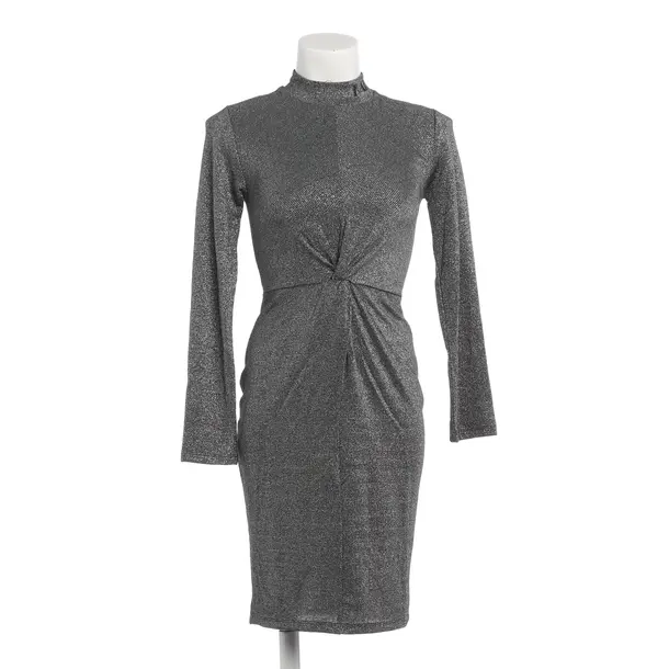 Abito da cocktail, in argento, Viscosa, Karl Lagerfeld