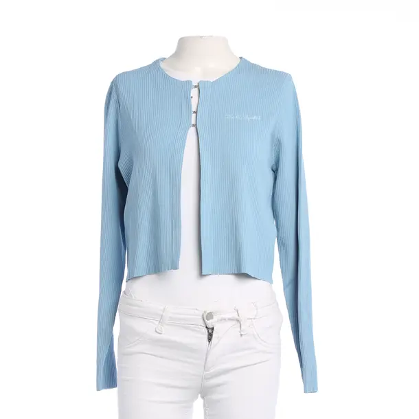 Cardigan, in Blue, Viscose, Karl Lagerfeld