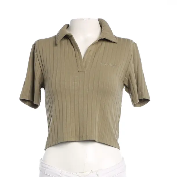 Camicia, in Verde oliva, Poliestere, Karl Lagerfeld