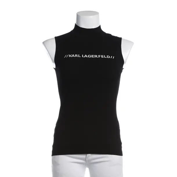 In alto, in Nero, Viscosa, Karl Lagerfeld