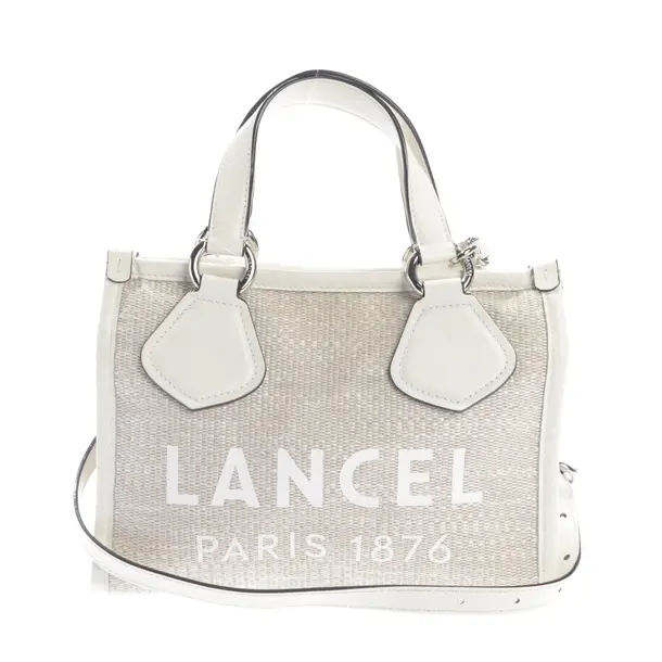 Handbag, in Multicolored, Cotton, Lancel