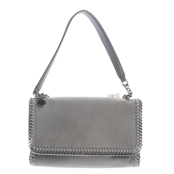 Shoulder Bag, in Gray, Leather, Stella McCartney
