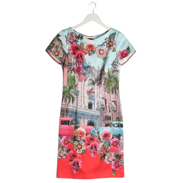 Dress, in Multicolored, Polyester, Marc Cain