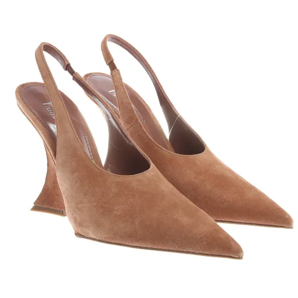 Wedges, in Light Brown, Paris Texas