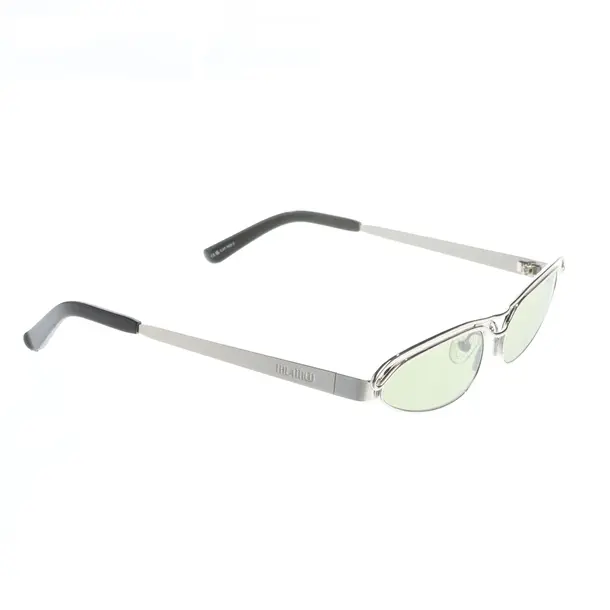 Occhiali da sole, in argento, Plastica / metallo, L'Attico