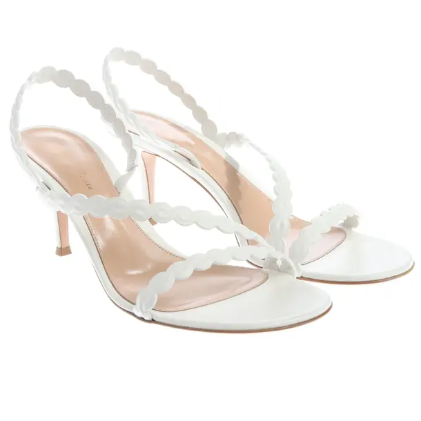 Sandali, in Bianco, Gianvito Rossi