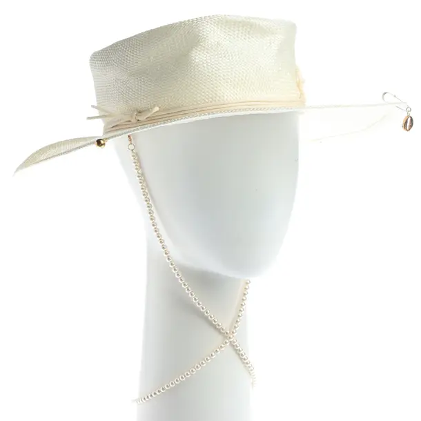 Cappello, in Beige, Paglia, Ruslan Baginskiy