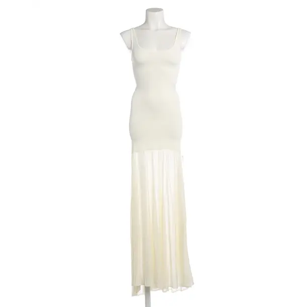 Cocktail Dress, in Cream, Viscose, Totême