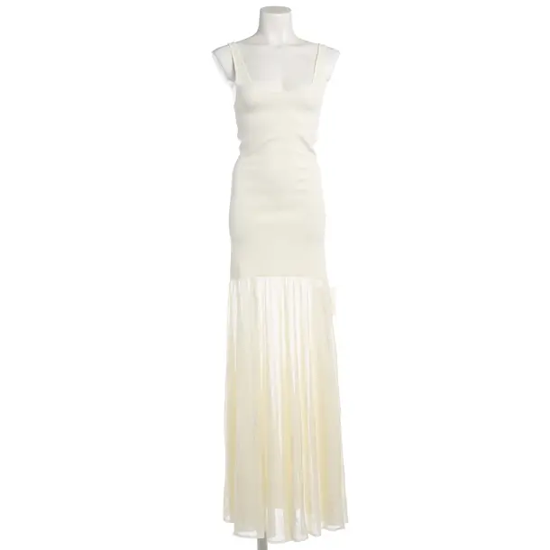 Cocktail Dress, in Cream, Viscose, Totême