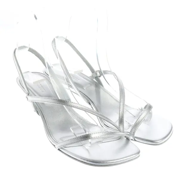 Sandaletten, in Silber, Jonathan Simkhai