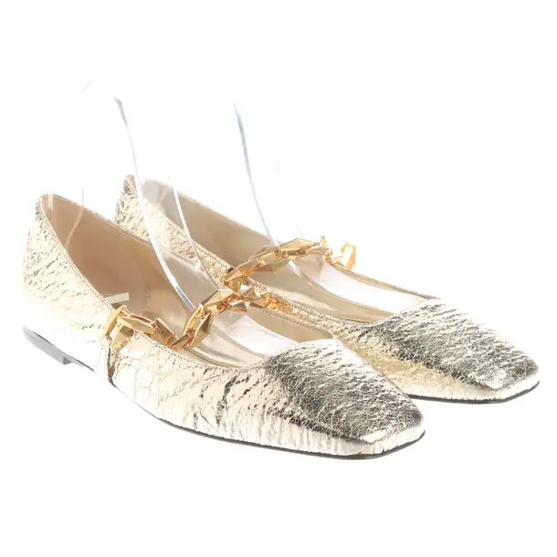 Ballerine, in Oro, Jimmy Choo