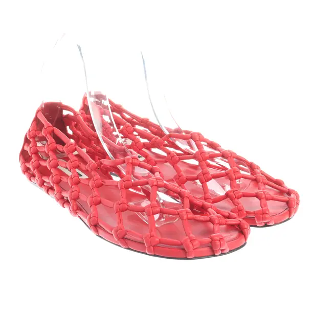 Ballerinas, in Rot, Jil Sander