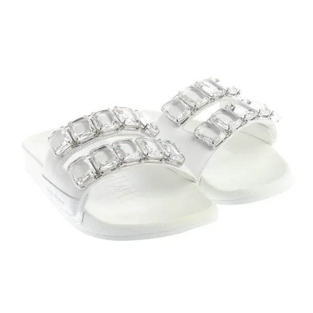 Sandalen, in Weiß, Jimmy Choo