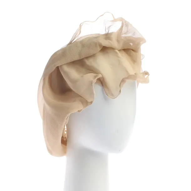 Haarband, in Hellbraun, Seide, Magda Butrym