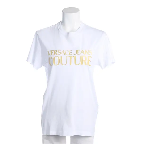Shirt, in White, Cotton, Versace Jeans Couture