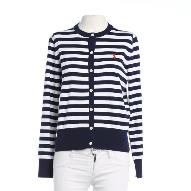 Cardigan, in Blue, Cotton, Polo Ralph Lauren