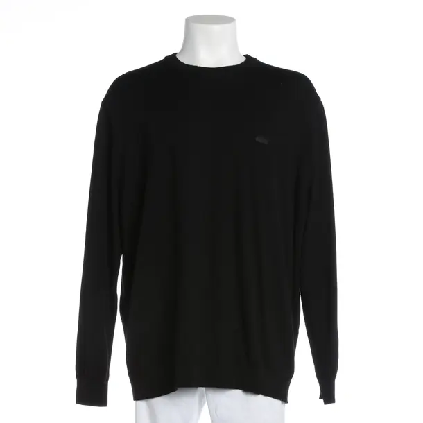 Pullover, in Schwarz, Wolle, Lacoste