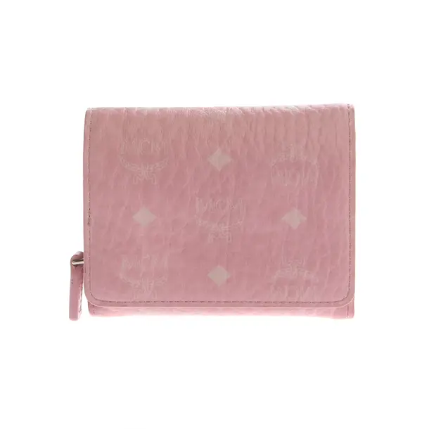 Wallet, in Light Pink, Leather, MCM