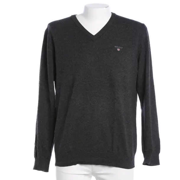Jumper, in Dark Gray, Wool, Gant