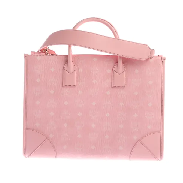 Shopper, in Rosa, Leder, MCM
