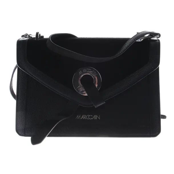 Borsa a cinture a tracolla, in Nero, Pelle, Marc Cain