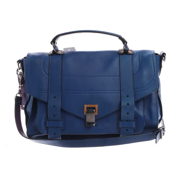 Handtasche, in Blau, Leder, Proenza Schouler