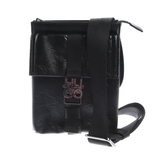 Cross Body Bag, in Black, Leather, Hugo Boss Red Label