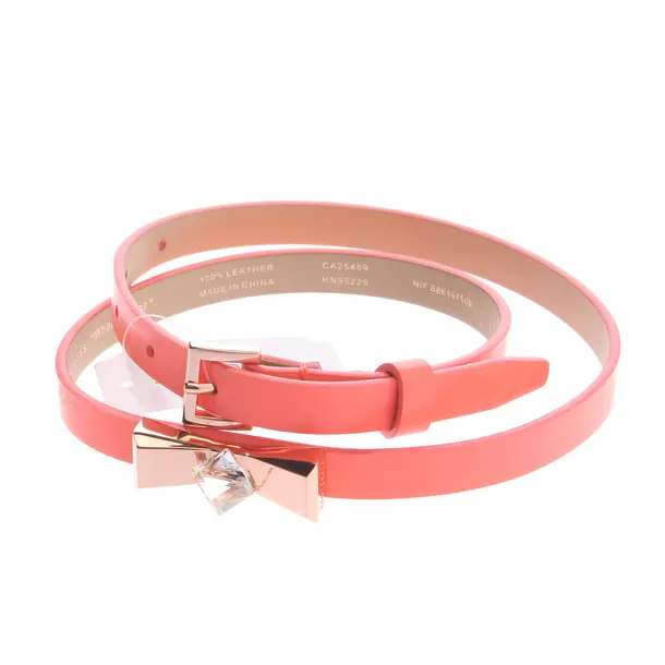 Belt, in Pink, Leather, Ted Baker