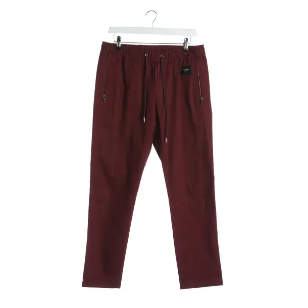 Pants, in Bordeaux, Cotton, Dolce & Gabbana