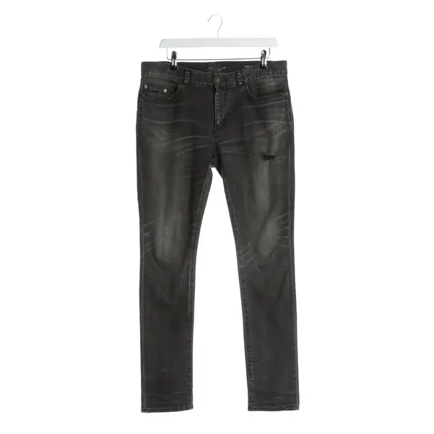 Jeans skinny, in Grigio scuro, Cotone, Saint Laurent