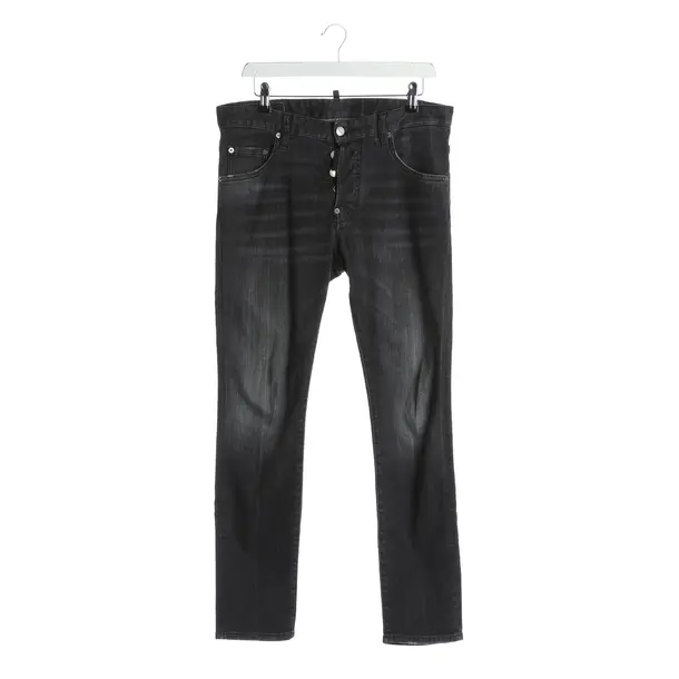 Jeans Slim Fit, in Dunkelgrau, Baumwolle, Dsquared