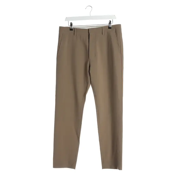 Pants, in Brown, Wool, Ami Paris