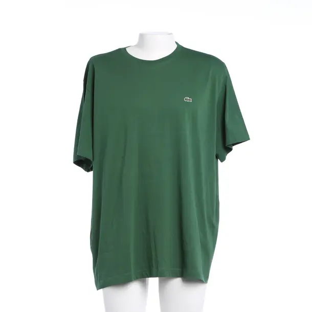 Maglietta, in Verde, Cotone, Lacoste