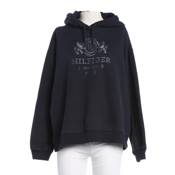 Hoodie, in Navy, Baumwolle, Tommy Hilfiger