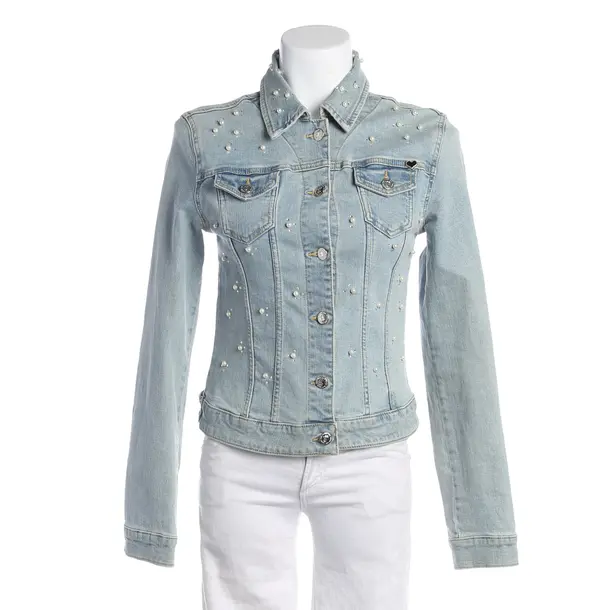 Denim Jacket, in Light Blue, Cotton, Twin Set