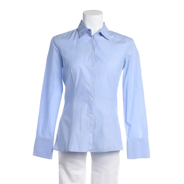Blouse, in Blue, Cotton, Hugo Boss Red Label