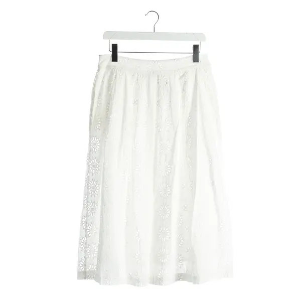 Gonna, in Bianco, Cotone, Italia