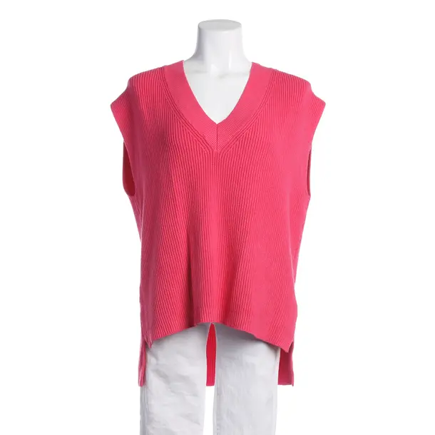 Sweater Vest, in Pink, Viscose, Rich & Royal