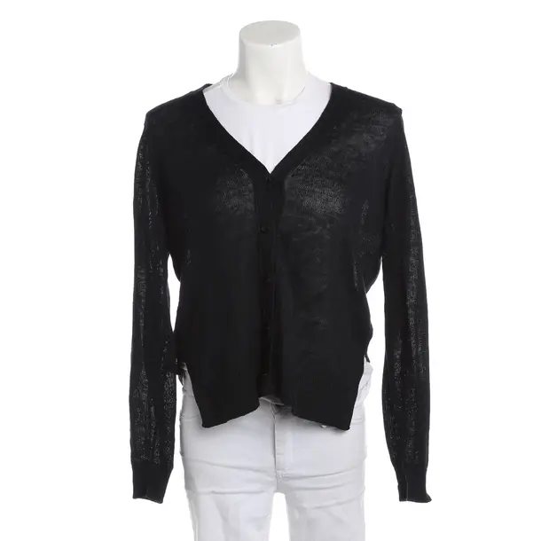 Strickjacke, in Schwarz, Leinen, Marc O'Polo