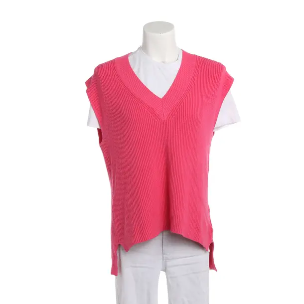 Sweater Vest, in Pink, Viscose, Rich & Royal