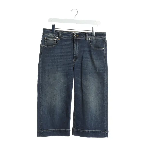 Bermuda Shorts, in Blue, Cotton, Dondup