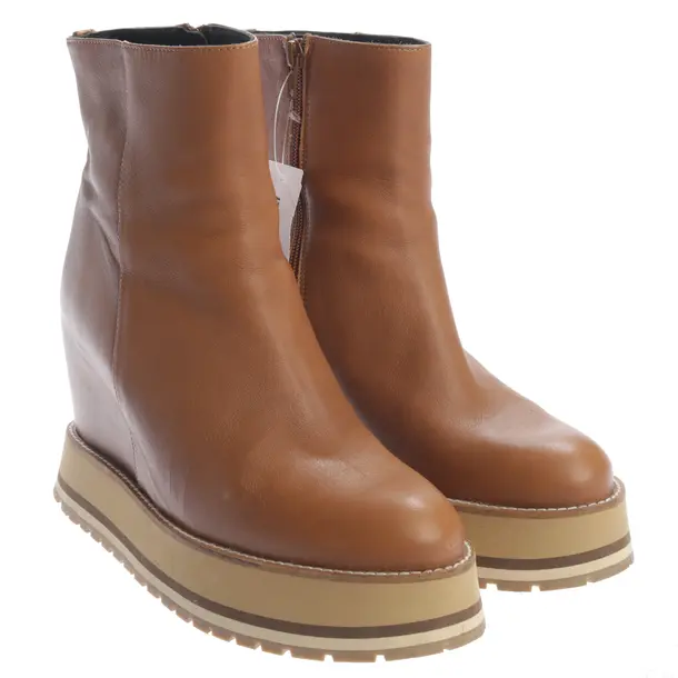 Ankle Boots, in Light Brown, Paloma Barceló